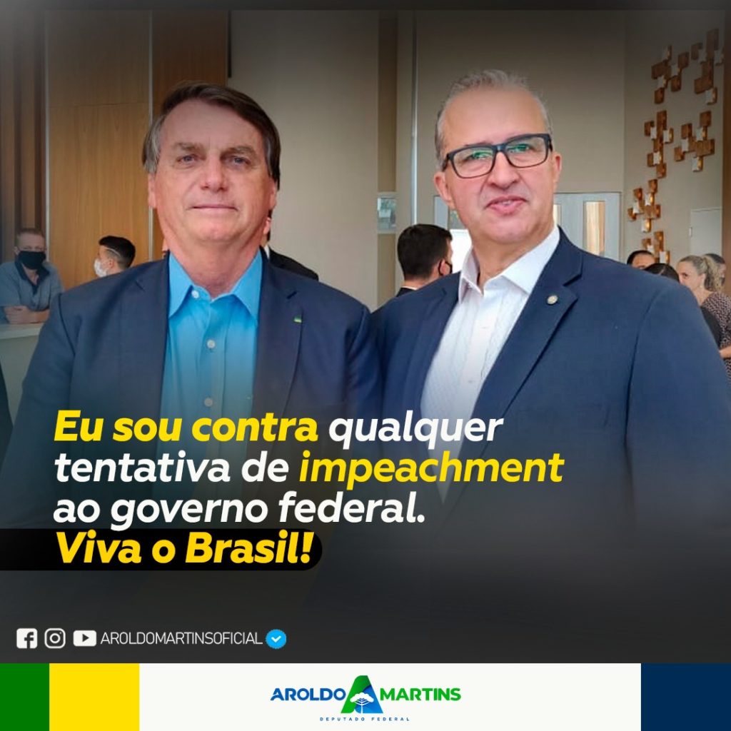 Aroldo Martins e Bolsonaro