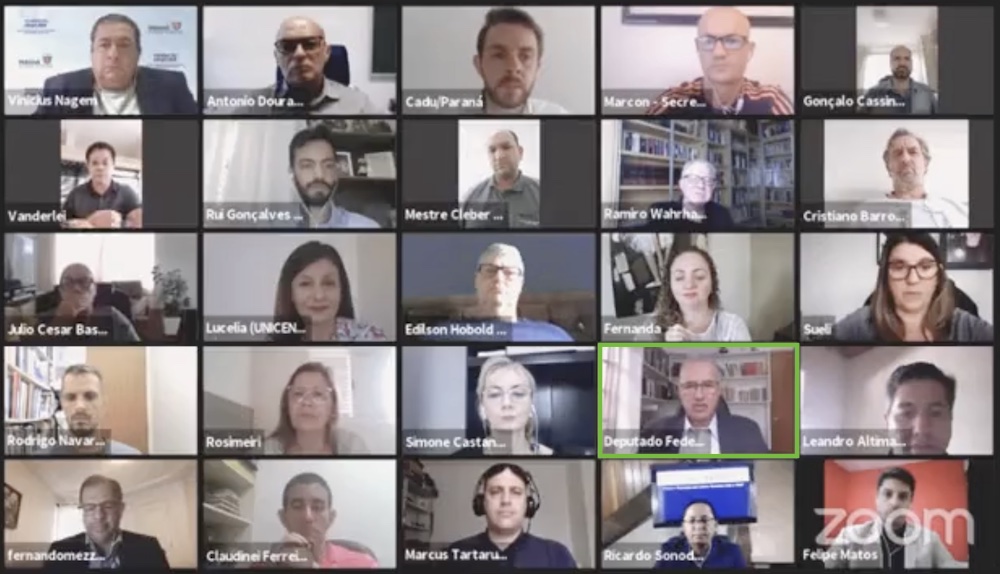 Solenidade virtual de lançamento do Programa