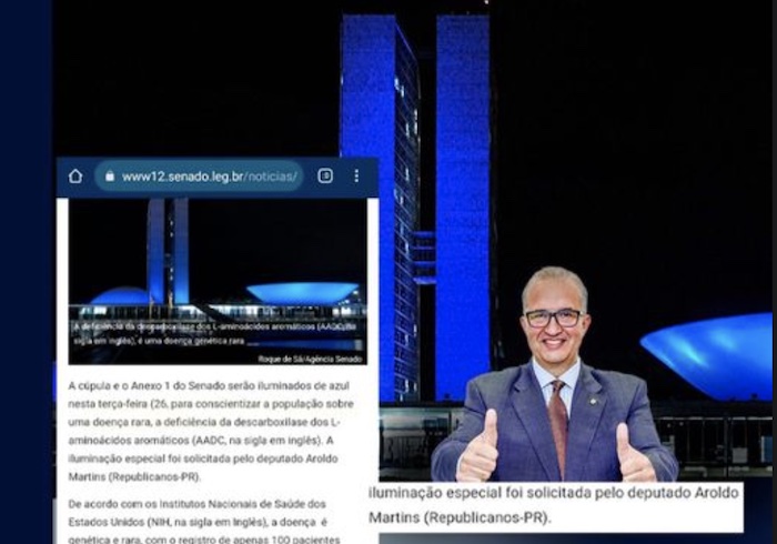 Câmara Federal Azul