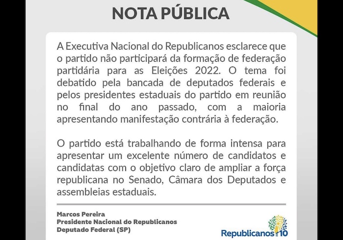 Nota Pública